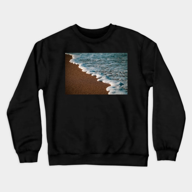 Beach Foam Crewneck Sweatshirt by jonesing